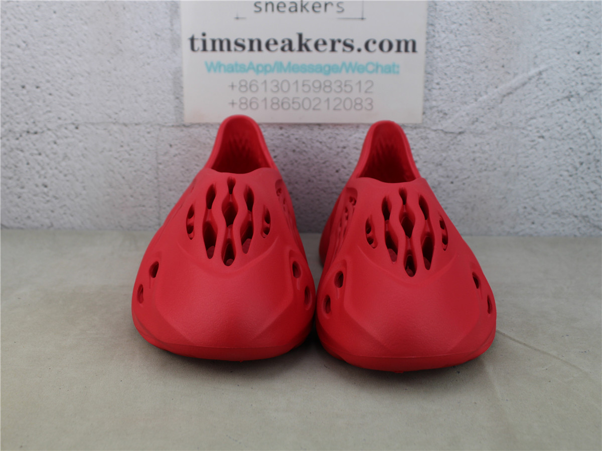 Free Shipping Yeezy Foam Runner Vermillion